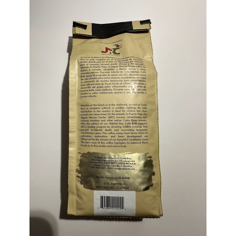 Habitat Cariblanco pupiņu kafija 300g Habitat Cariblanco pupiņu kafija 300g